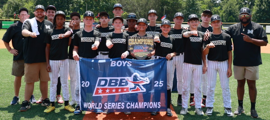 2025 DBB BOYS WORLD SERIES CHAMPIONS PINE BELT MISSISSIPPI